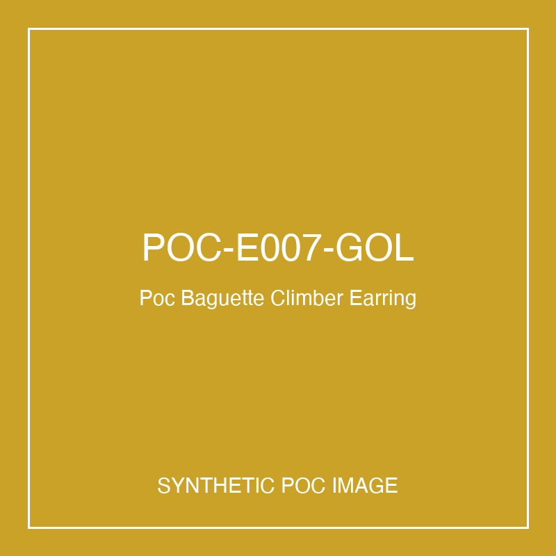 Poc Baguette Climber Earring