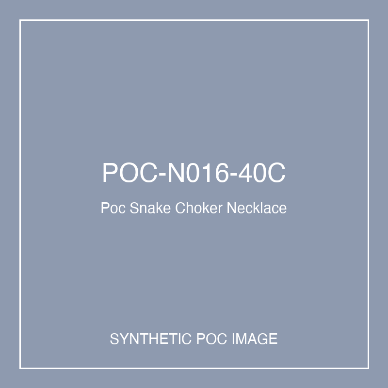 Poc Snake Choker Necklace