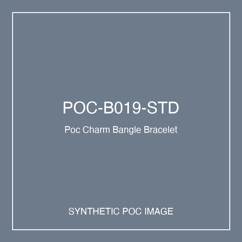 Poc Charm Bangle Bracelet